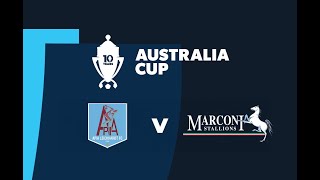 Australia Cup Preliminary Round 7 APIA Leichhardt FC v Marconi Stallions FC [upl. by Ferri]