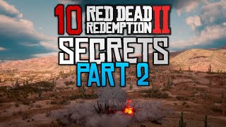 10 Red Dead Redemption 2 Secrets Many Players Missed  Part 2 [upl. by Eirrot508]