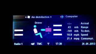 BMW e60 Climate control [upl. by Vashtia]