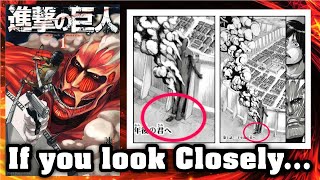 7 Moments the Genius Isayama Sensei used to Foreshadow the Truth about the Titans [upl. by Rabjohn689]