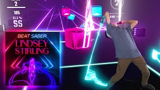 LINDSEY STIRLING MADE THIS SONG FOR BEAT SABER [upl. by Atram268]