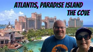 Atlantis Bahamas The Cove Room Tour Swimming Pools amp More [upl. by Nerine]