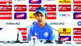 You dont pick players on Social Media Gautam Gambhir Press Conference ll Ind vs Nz [upl. by Oibirot]