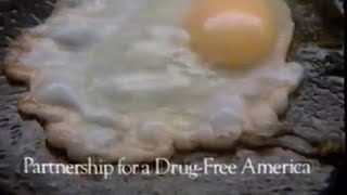 1987 Classic quotBrain Frying Panquot  quotFrom Youquot Drug PSAs TV Commercial [upl. by Iridissa559]