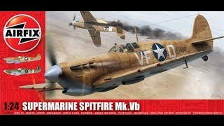 Airfix 124 Spitfire Vb Update 5 RAF Dark Earth [upl. by Seligmann]