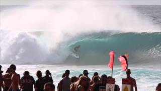 Owen Wright at Pipeline Dec 13 2014 [upl. by Nosille]