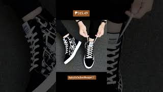 New Mens Sports Shoes Casual Board Shoes High Top Shoes Only ₱31549 babyzsonlineshoppe buynow [upl. by Mandell]