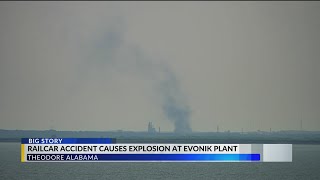 Explosion at Evonik chemical plant in Theodore [upl. by Valer]