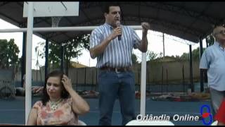 Inauguração Quadra Escola Maria Magdalena Brasil video 1 [upl. by Aicilef]