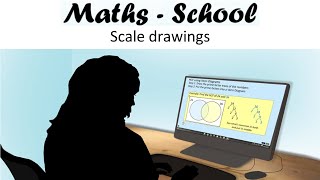 A simple scale drawing GCSE Maths lesson MathsSchool [upl. by Claybourne]