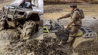 STOCK 2020 CanAm Outlander XMR 850 vs BUILT Honda Foreman 500 On 32s [upl. by Leandro]