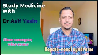 Hepatorenal syndrome  ‫ڈاکٹر آصف یاسین‬  mbbs NEB plab PMDC Liver [upl. by Ahsi]