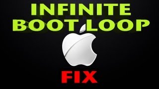 HOW TO Unbrick iPhone  EXIT Boot Loop on the iPhone iPad and iPod Touch  FIX infinite reboot [upl. by Ybab299]