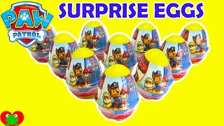 Paw Patrol Chocolate Surprise Eggs [upl. by Sikras285]