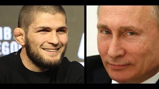 Khabib Nurmagomedov Got a Call From Russian President Vladimir Putin UFC 229 [upl. by Gertruda302]