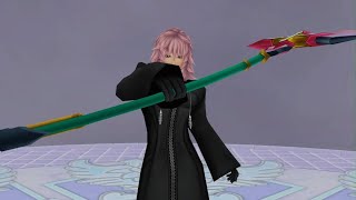 Marluxia The Grim Reaper Boss Fight  Kingdom Hearts II [upl. by Shirl]