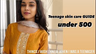 Teenage Skincare guide  Tamil [upl. by Irrahs]