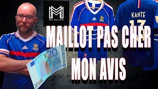 MAILLOT DE FOOT PAS CHER MON AVIS MAXMAILLOTS [upl. by Onifled]