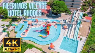 Filerimos Village Hotel Rhodes Lalyssos 2023 Description and Review Greece [upl. by Yoreel]