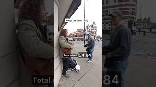 Station 99 Tooting Bec london busking busker donation [upl. by Lohman54]