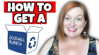 How to Get a Goodwill Bluebox What is a Goodwill Jewelry Blue Box [upl. by Rochette]