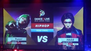 2016424 Yusei vs YASS SEMI FINAL DANCE LIVE JAPAN FINAL 2016 [upl. by Assilym301]