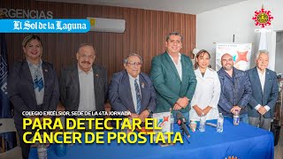 Colegio Excelsior sede de la cuarta jornada para detectar el cáncer de próstata [upl. by Kovar]