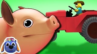 Nursery Rhymes and Kids Songs  Farmer In The Dell  Raggs TV [upl. by Haelak]