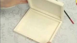 How To Decoupage  How To Decoupage A Box Preparation [upl. by Anneuq]