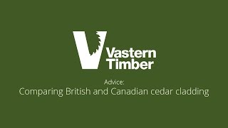 Comparing British and Canadian cedar cladding [upl. by Lovering]