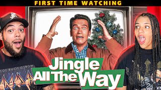 JINGLE ALL THE WAY 1996  FIRST TIME WATCHING  MOVIE REACTION [upl. by Marcelo]