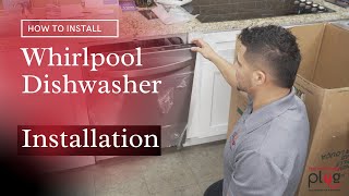 How To Install A Whirlpool Dishwasher  Installation [upl. by Ayaet]