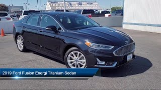 2019 Ford Fusion Energi Titanium Sedan Sacramento Roseville Elk Grove Folsom Stockton [upl. by Raama]