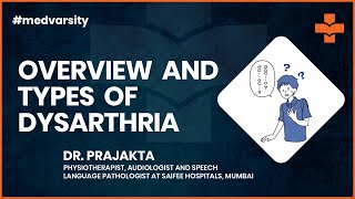 Overview and Types of Dysarthria  Medical Case Discussion [upl. by Wei]