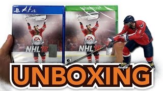 EA Sports NHL 16 PS4Xbox One Unboxing [upl. by Niarb294]