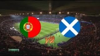 LIVE Portogallo vs Scozia UEFA Nations League partita in diretta 08092024 oggi con telecrona ita [upl. by Eirlav]