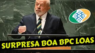 ✔️ PODE COMEMORAR SURPRESA BOA BPC LOAS 2024 [upl. by Lohner]