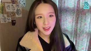 Heejin Vlive 211217 ENG SUB  INDO SUB  Loona heejin Vlive [upl. by Andree]