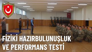 MSÜ Kara Astsubay MYO 20232024 İntibak Eğitimi Fiziki Hazırbulunuşluk ve Performans Testi [upl. by Ardnaxila]