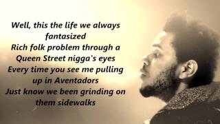 SIdewalks  Weeknd  Lyrics [upl. by Kemme495]