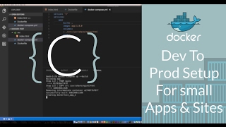 Easy Docker Dev to Production Setup for Small Projects [upl. by Adnoloy]