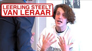 LEERLING STEELT VAN LERAAR [upl. by Naesad]