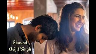 Shayad Song Lyrics With English Translation  Arijit Singh  Love Aaj Kal 2 [upl. by Ahseyn889]