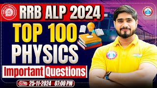 RRB ALP Paper Solution  RRB ALP Exam Analysis  RRB ALP 2024 TOP 100 Questions by Dharmendra Sir [upl. by Gable]