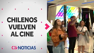 CHILENOS LLENAN LAS SALAS de cine Un panorama imperdible en vacaciones de invierno  CHV Noticias [upl. by Ahsaeit217]