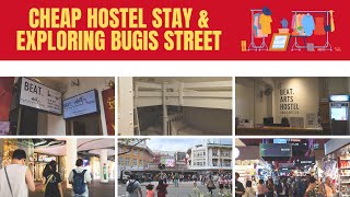 Staying at Beat Arts Hostel in Singapore Chinatown  Bugis Street Tour [upl. by Tomasz]