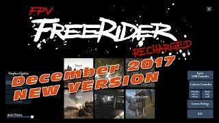 New December 2017 version of FPV Freerider FPV Simulator [upl. by Kaycee]