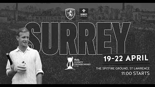 🎥 DAY TWO LIVE STREAM  Kent vs Surrey [upl. by Ardy]