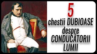 5 chestii DUBIOASE despre CONDUCĂTORII LUMII [upl. by Sielen910]