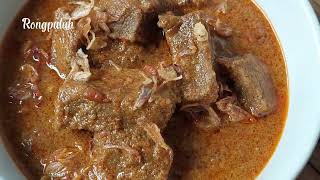 How To Make Rendang  the Indonesian Traditional Cookery [upl. by Audrye266]